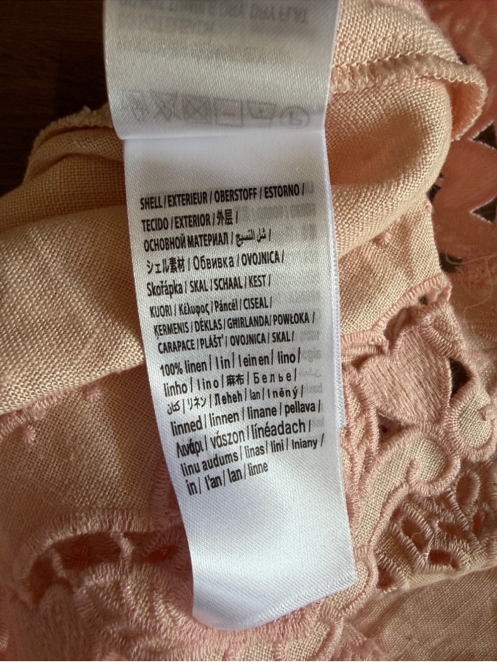 Farm Rio Richelieu Linen Slip Midi Dress - Picture 4 of 5